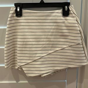 Stripped Skort